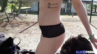 Gabriella offers her ass for an outdoor gangbang [Full Video] - 6 image