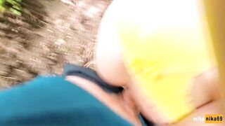 I want to fuck right now! Let's go to the park... - Outdoor POV MihaNika69 - 13 image
