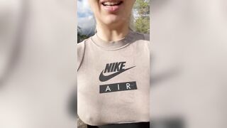 Maevaa Sinaloa - I Swallow A Jogger's Cum In The Forest - 4 image