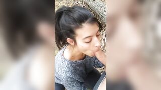 (Risky Forest) Public Sex n Blowjob from a Stranger!!! - 6 image