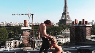 LeoLulu in Paris - Wild public sex with the best view possible! Amateur Couple LeoLulu - 6 image