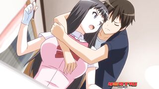 Hentai Pros - Beautiful and Kinky Kisara Fills Her Wet Pussy With Her Consultant's Hard DIck - 11 image