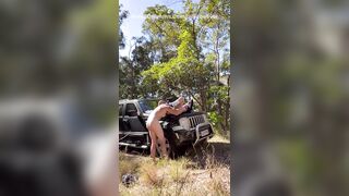 Dirty Little Milf gets Fucked in the Bush! - 5 image