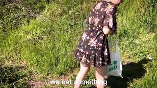 Dialoghi italiano-Teenager bionda squirta durante inculata estrema outdoor esclusivo TheDirtyDancing - 2 image