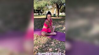 Hot Yoga Babe Alina Lopez Fucked and Creampie - 2 image