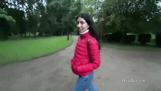 Picked up a girl in the park and quickly fucked her in the bushes - 3 image