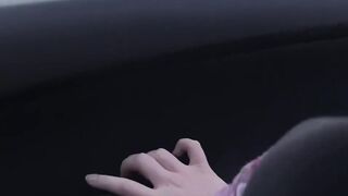 horny girlfriend with big ass gets fucked in the car | german - 5 image