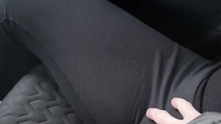 horny girlfriend with big ass gets fucked in the car | german - 8 image