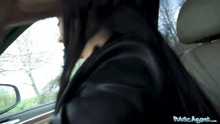 Public Agent Shes a sexy hitchhiker with great tits and ass with appetite for cock - 7 image