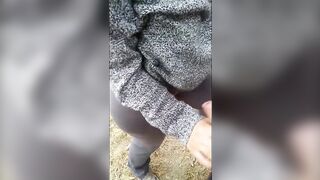 PUBLIC SEX AND BLOWJOB IN THE FOREST RISKY OUTDOOR - 5 image