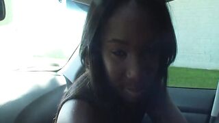 Black African Fuck in the Car - 2 image
