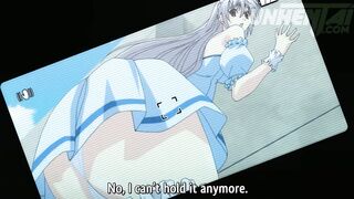 Costumed Teen Groped in PUBLIC Gets Horny & Pussy gets a WET Orgasm - Hentai Subtitled - 14 image