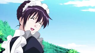Sexy Hentai Maid Want To Fuck Outdoor - Uncensored - 3 image