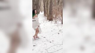 Outlander Cosplay: Fucking and Teasing Outdoors Thick MILF - 5 image