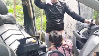 Maid Fucked by Her Boss Almost Caught Outdoor SexPinay Viral - 9 image