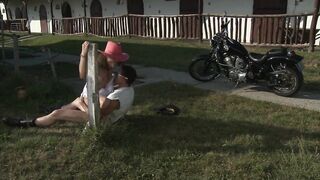 Horny Teen Seduces A Biker To Fuck Her Tight Ass - 10 image