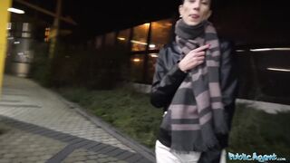 Public Agent Night time outdoor sex at the station - 2 image