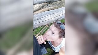 Sucking Off A Stranger On My Hike - 5 image