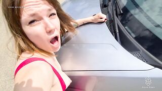 Fuck Me OUTDOOR on the car !! - 9 image