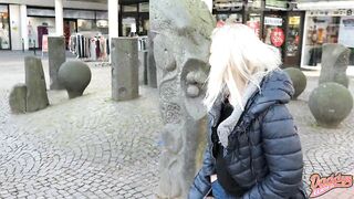 Public orgasm right in the city center - 4 image