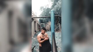 Outdoor arm routine. - 11 image