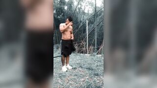 Outdoor arm routine. - 13 image