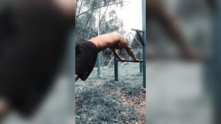 Outdoor arm routine. - 6 image