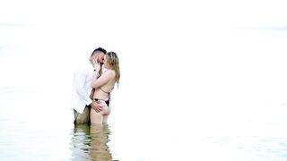 AMAZING wet sex by the beach with Logan! - 2 image