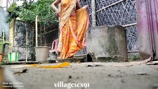 Indian Xxx Wife Outdoor Fucking ( Official Video By villagesex91) - 1 image