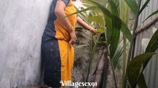 Mom Sex In Out of Home In Outdoor ( Official Video By villagesex91) - 1 image