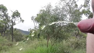 Aussie Male piss outdoors compilation part 2 - 9 image