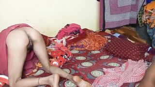 Indian bhabhi Thailand style Thai massage sex video in clear Hindi audio fucking doggy style - 14 image