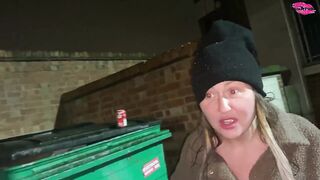 Street girl's humiliation compilation - 5 image