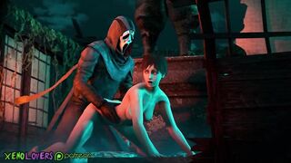 Ghostface and Rebecca Chambers have some outside fun! - 13 image