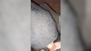 Public blowjob with facial but it's so cold out here [POV] - 12 image