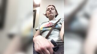 Horny mature slut HAD to finger herself whilst sat in the doctors surgery - 2 image