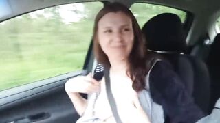 my husband and I went to the forest and had sex right in the car. and I had an orgasm!!! - 2 image