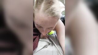 Sucking a hard cock on the drive home - Mama_Foxx94 - 11 image