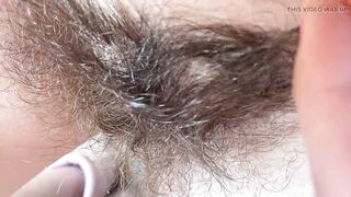 Hairy bush fetish video pov closeup - 8 image