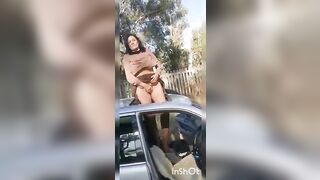 Titty Flash Dogging my pussy - 2 image