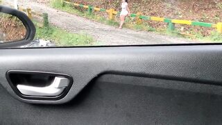 I CATCH AN EXHIBITIONIST WOMAN PISSING IN PUBLIC 2 - 11 image