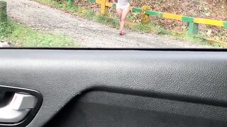 I CATCH AN EXHIBITIONIST WOMAN PISSING IN PUBLIC 2 - 15 image