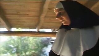 Scandalous fucks with hot and sexy German nuns starving for cock - 3 image