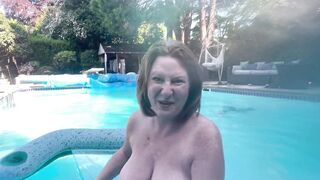 Naked in swimming pool - Custom Request - 11 image