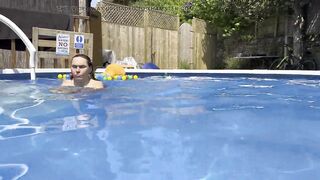 Skinny Dipping in my new Swimming Pool - 9 image