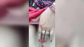 Desi indian bhabhi rub her pussy - 11 image