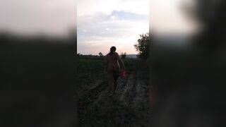 Devska irrigates the corn field - 15 image
