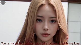 Blonde GF Waifu Summer Date Fuck Her With The Bikini On In The Dojo POV - Uncensored Hyper-Realistic Hentai Joi, With Auto Sounds, AI [PROMO VIDEO] - 1 image