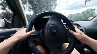 Seducing Nun in a Car and Fucking Her Outdoor - 2 image