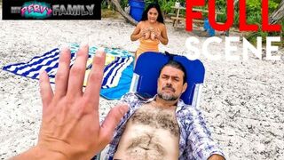 Woah My HOT AF Stacked Stepsis Just Fucked Me At The Beach, LOAD BLOWN - Serena Santos - MyPervyFamily - 1 image